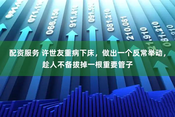 配资服务 许世友重病下床,做出一个反常举动,趁人不备拔掉一根重要管子
